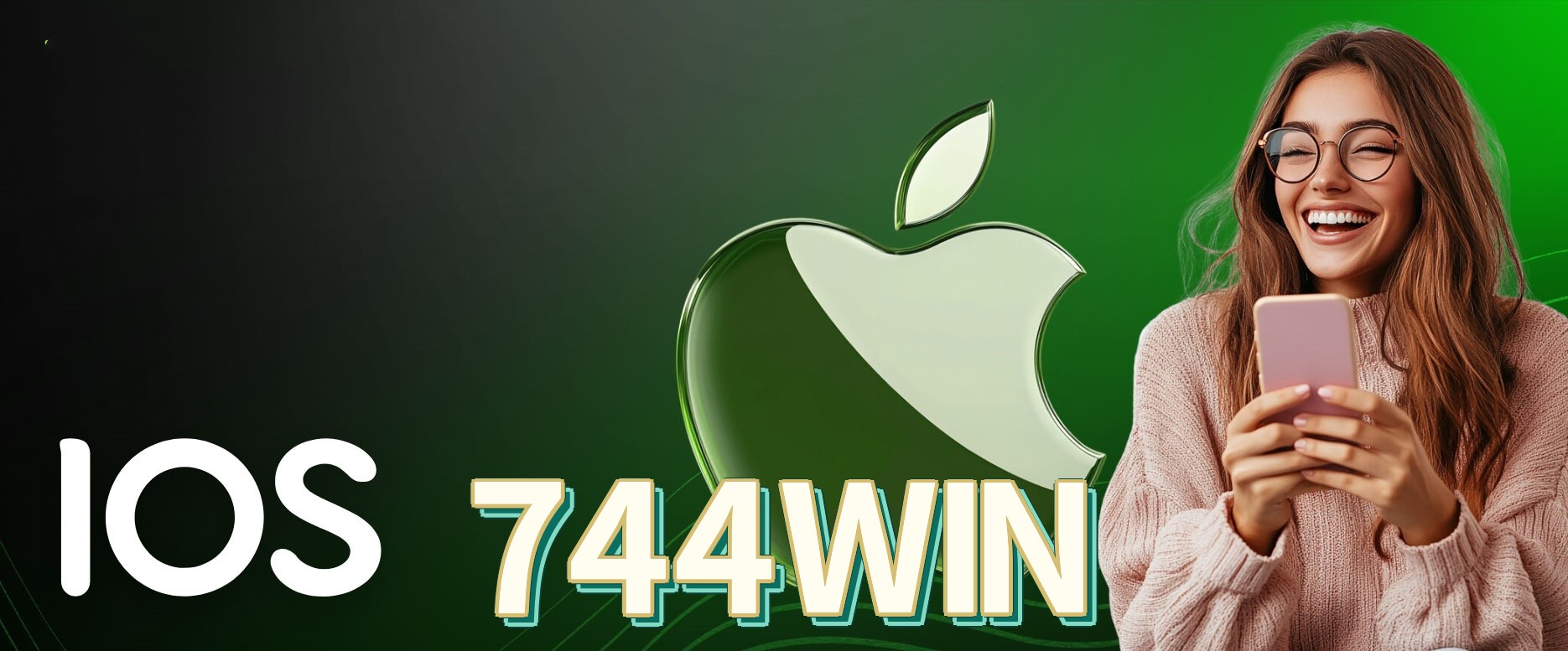 744WIN Logo - Bônus com Rollover Justo